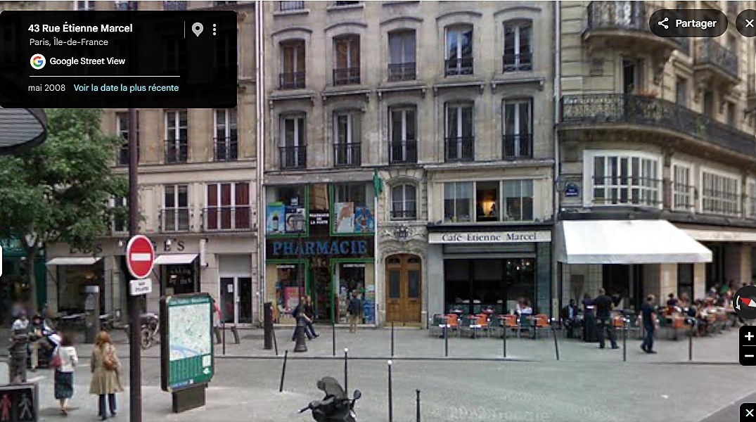 Vue large du quartier Étienne-Marcel