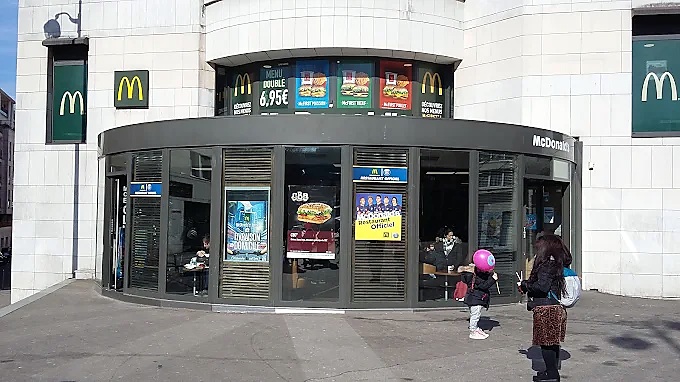 Restaurant McDonald's allée Darius Milhaud, Paris 19e